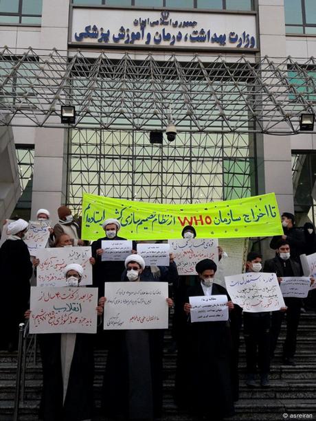 Coronavirus Iran | WHO-Gegner Proteste
