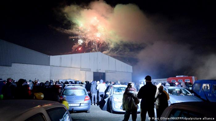 Ravers take over a warehouse for New Year's