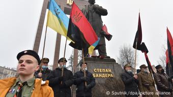 Ukraine Lwiw Nationalisten-Umzug