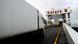Trucks driving onto a ferry in Calais Trucks driving onto a ferry in Calais