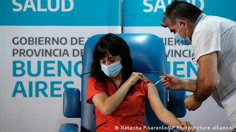 Argentinien Coronavirus Impfstart