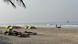 A relatively empty beach in Goa as tourists avoid travel due to COVID-19 A relatively empty beach in Goa as tourists avoid travel due to COVID-19