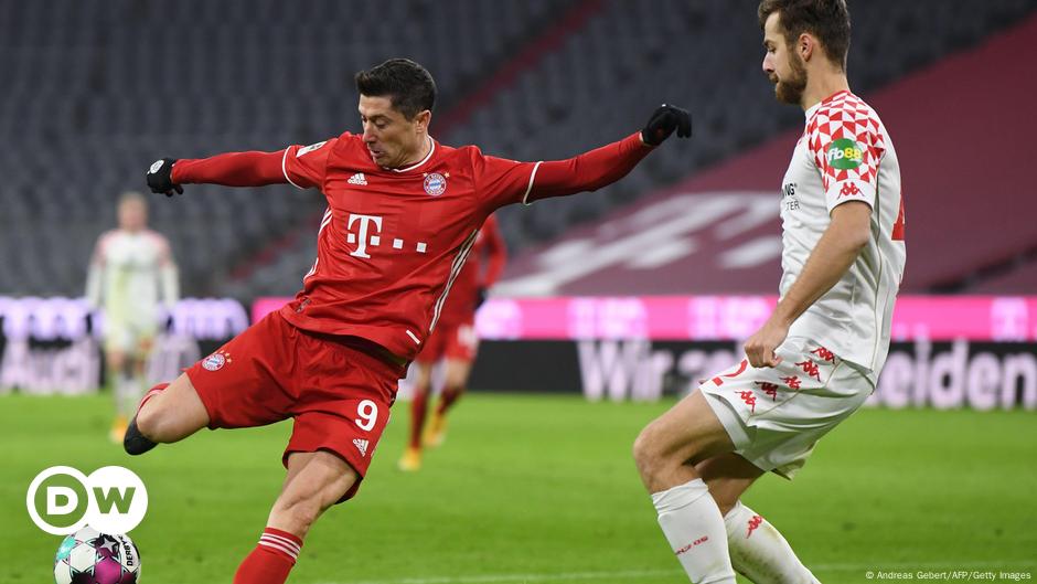 Bundesliga: Robert Lewandowski and Leroy Sane inspire another Bayern