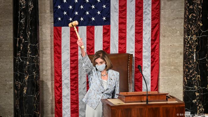 USA I Nancy Pelosi eröffnet 117 Kongress im Capitol in Washington