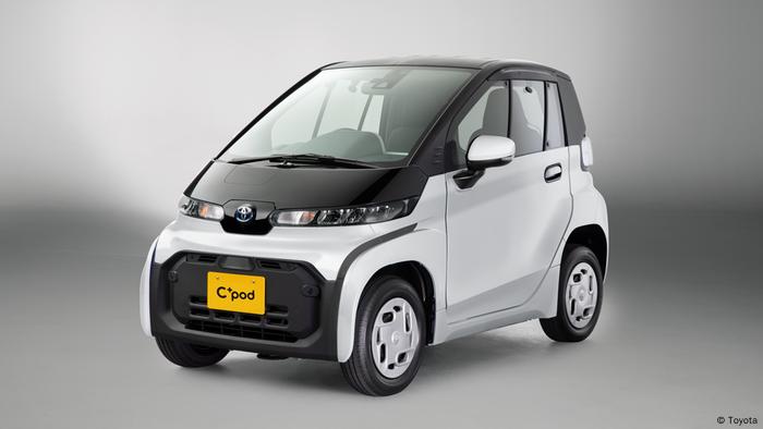 Auch ein Produkt von Toyotas forscher Verkaufsstrategie: der komplett strombetriebene C+pod