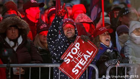 Washington Trump-Fans Protest gegen Wahlergebnis