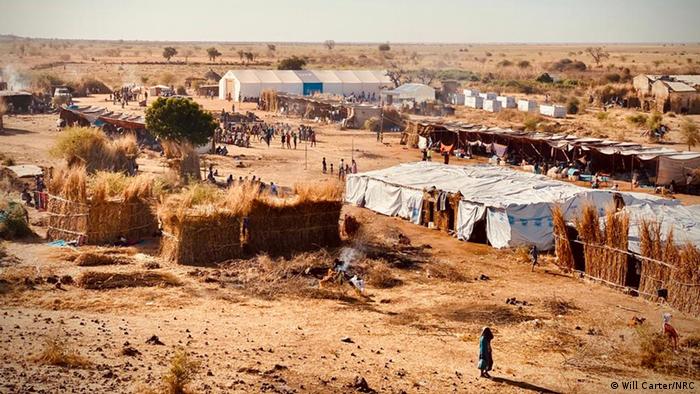 Sudan Um Raquba refugee camp in Sudan 