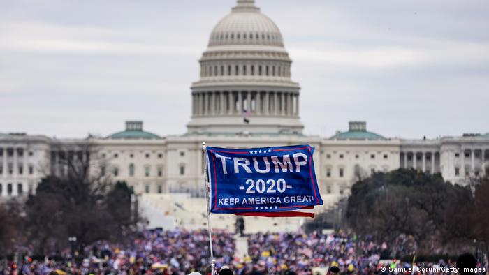 USA | Präsidentschaftswahl | Demonstranten im Capitol