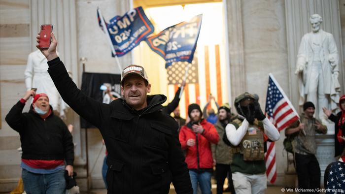 Washington I Sturm gegen U.S. Capitol
