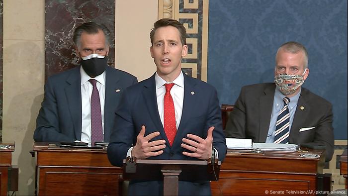 US-Wahl Kongress | Zertifizierung des Wahlergebnisses | Josh Hawley