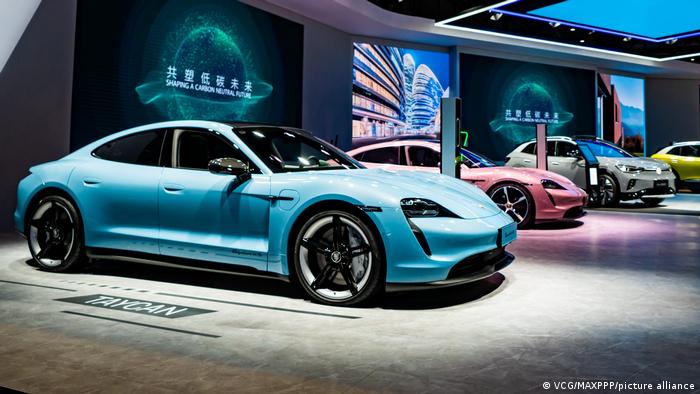 China Shanghai | China International Import Expo (CIIE) | Porsche Taycan