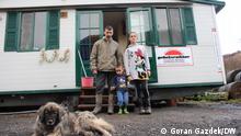Mobiles Wohnhaus aus Österreich für Erdbebenopfer in Kroatien, Familie Golubovac aus Zrin
---
Zulieferung Anto Jankovic