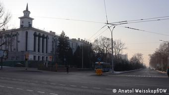 На выборах-2021 уличной агитации крайне мало - даже в центре Алма-Аты (на фото)