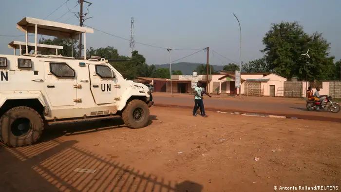 La Minusca et les FACA sur le qui-vive après les attaques de ce matin (archive: photo prise à Bangui en décembre 2020)