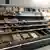 Empty shelves at a branch of Marks & Spencer's supermarket in Belfast
