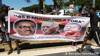 Angola Proteste gegen MPLA in Luanda