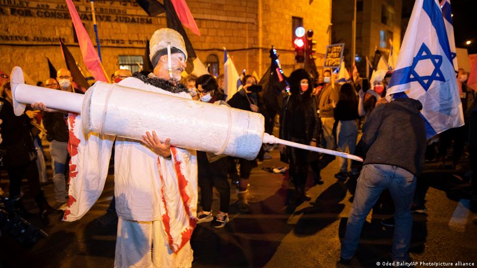 Reanudan protestas contra Netanyahu en Israel