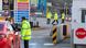 An official checks a motorist as truckers disembark a ferry at the Port of Larne, Northern Ireland An official checks a motorist as truckers disembark a ferry at the Port of Larne, Northern Ireland