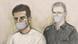 A court artist sketch of the attacker A court artist sketch of the attacker