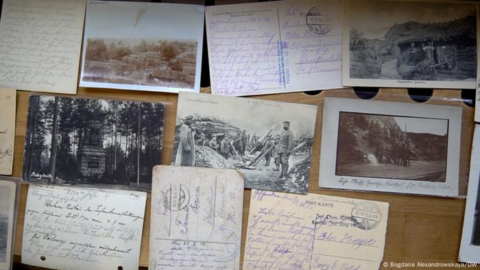 Письма и открытки немецких солдат Первой мировой войны 