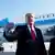 O presidente dos Estados Unidos, Donald Trump, fala com repórteres antes de embarcar em avião