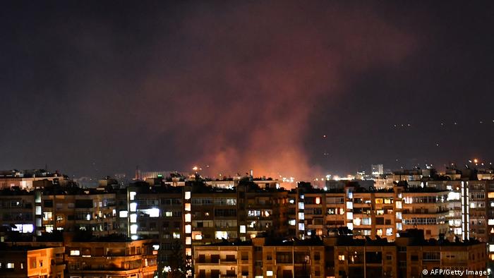 Syrien Israelischer Luftangriff auf Damaskus