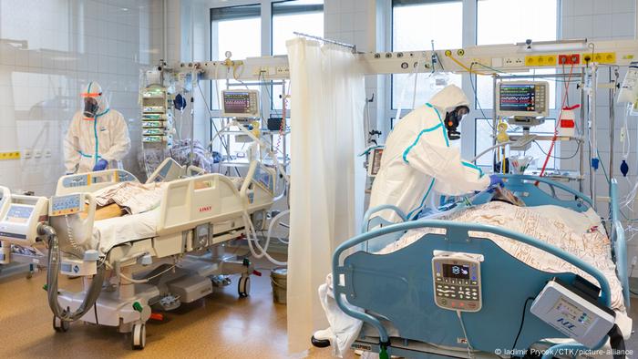 Covid-19: Réanimation dans un hôpital tchèque