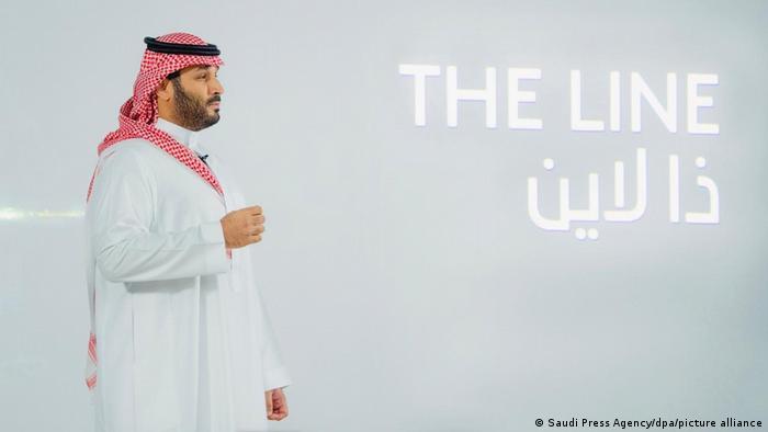 Saudi-Arabien Neom | Eröffnung The Line | Mohammed bin Salman, Kronprinz