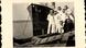 Sailors in front of a ship Sailors in front of a ship