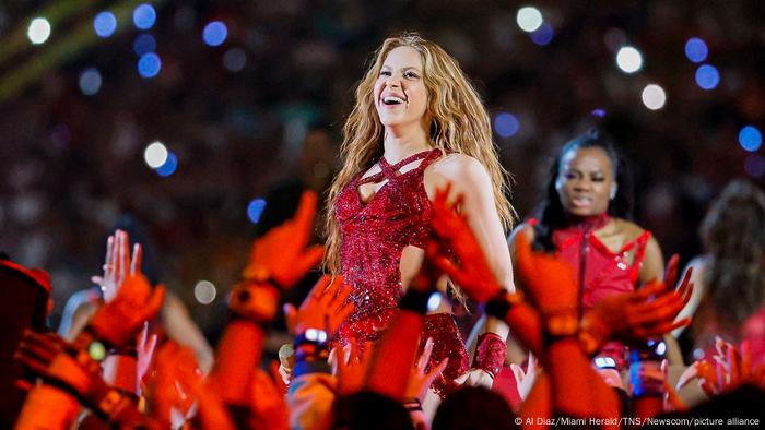 Shakira, en su actuación durante el Super Bowl en Miami. (2 de febrero de 2020).