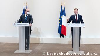 El primer ministro francés, Jean Castex, anunció ayer nuevas restricciones.