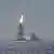 SLBM diluncurkan dari kapal selam USS Maine di pesisir pantai San Diego, California, AS. (12/2/2020)
