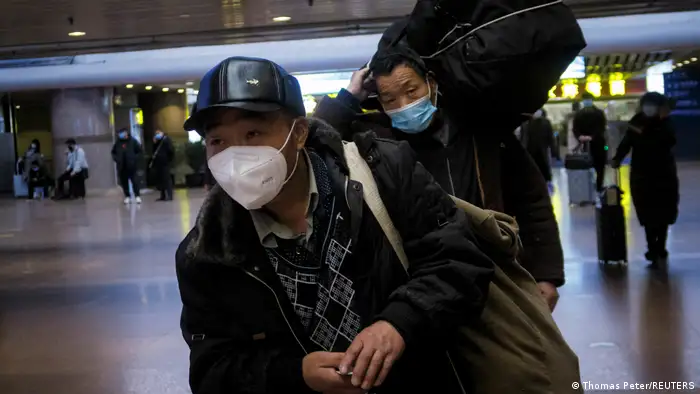 China, Peking I Wanderarbeiter sollen Reise zu Neujahr vermeiden