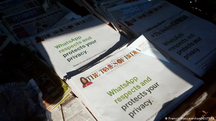 Whatsapp schaltet Werbung in indischen Zeitungen