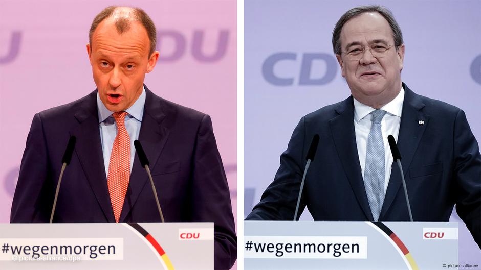Merz Und Laschet Gehen In Cdu Stichwahl Aktuell Deutschland Dw 16 01 2021