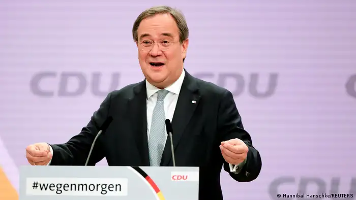 CDU Digitaler Parteitag Laschet wird Vorsitzender
