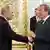 Moskwa 2018: spotkanie Władimira Putina i Gerharda Schroedera (p.)