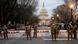 Members of the US National Guard stand watch at the US Capitol in Washington Members of the US National Guard stand watch at the US Capitol in Washington