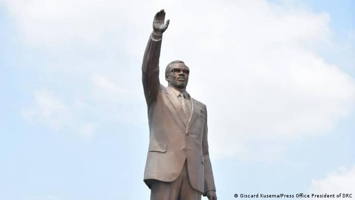 Statue de Patrice Émery Lumumba, héros national congolais