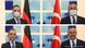 Bildcombo Heiko Maas und Mevlut Cavusoglu mit und ohne Maske Bildcombo Heiko Maas und Mevlut Cavusoglu mit und ohne Maske