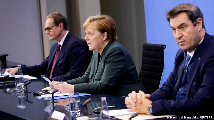 Deutschland Angela Merkel verkündet neue Corona-Beschlüsse