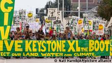USA Lincoln | Proteste gegen Keystone XL Pipeline