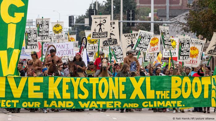 USA Lincoln | Proteste gegen Keystone XL Pipeline