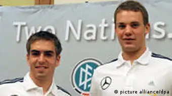 Philipp Lahm und Manuel Neuer