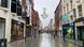 An empty shopping street in Dublin An empty shopping street in Dublin