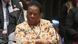 La ministre sud-africaine des Affaires étrangères, Naledi Pandor lors d'une conférence La ministre sud-africaine des Affaires étrangères, Naledi Pandor lors d'une conférence