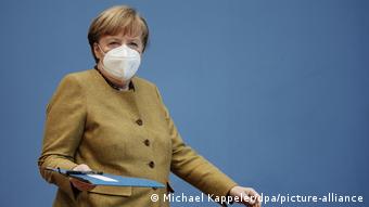 Deutschland Coronapandemie Pressekonferenz Bundeskanzlerin Angela Merkel