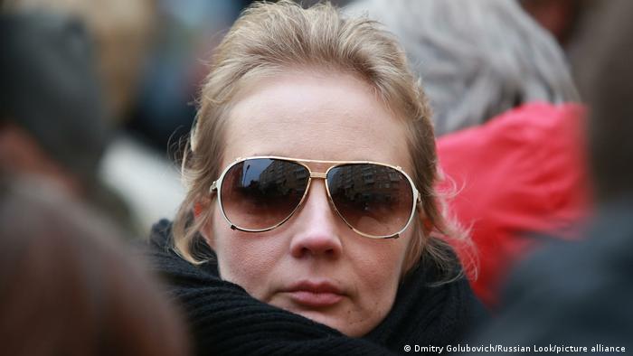 Yulia Navalnaya, esposa de ativista russo Alexei Navalny