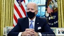 USA Washington | Joe Biden im Oval Office