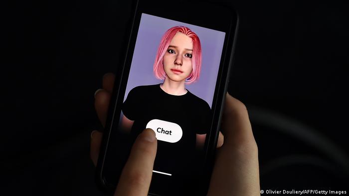 A US-based chatbot designed to provide companionship